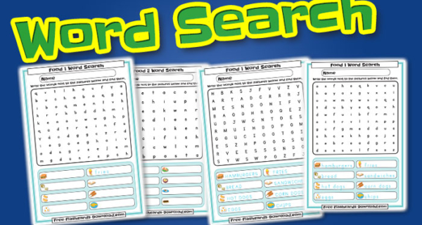 16 Free Food Flashcards + Games and Worksheets - Free Flashcards Download